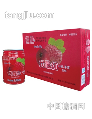 侬侬山楂草莓汁-250ml