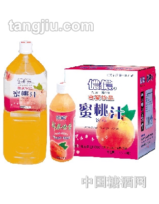 侬侬蜜桃汁(瓶装)-2L