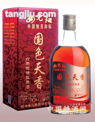 500ml国色天香特型黄酒