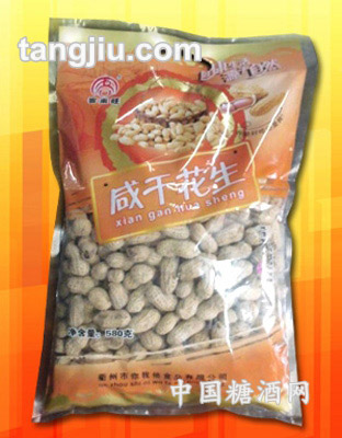 客来旺咸干花生580g