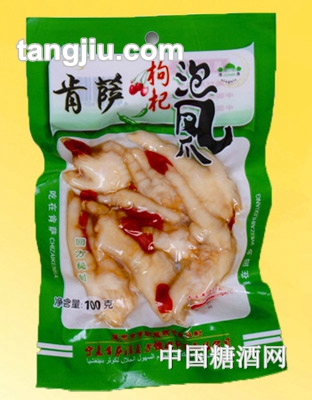 肯萨枸杞泡凤爪100克