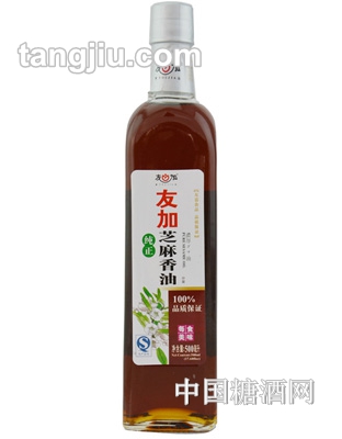 友加纯正芝麻油500ml