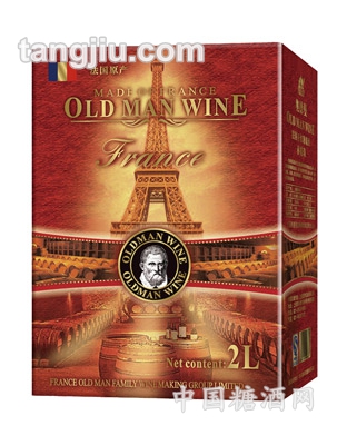 2L利乐包奥德曼庄园干红葡萄酒