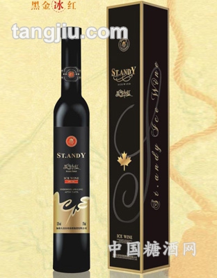 圣安帝黑金冰红红葡萄酒