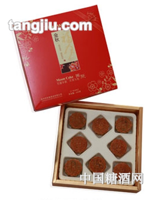 欧麦月饼金秋福月礼盒（方）