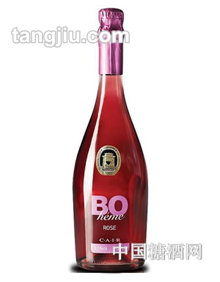 波希美桃红气泡酒