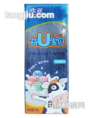 欧亚益U宝贝均衡健骨型液态奶200g