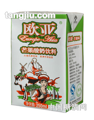 欧亚芒果酸奶饮料250ml