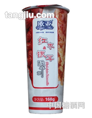 欧亚红枣银耳酸牛奶168g