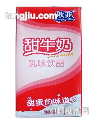 欧亚甜牛奶乳味饮品250g