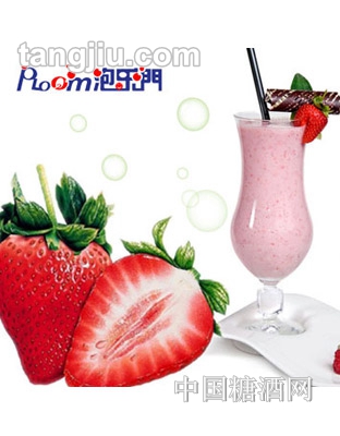 PLOOM氧气鸡尾酒草莓泡饮