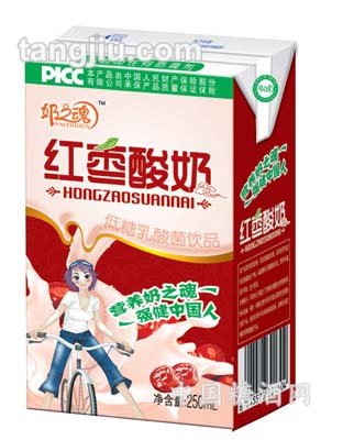 红枣酸奶