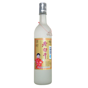 磨砂圆瓶老白干