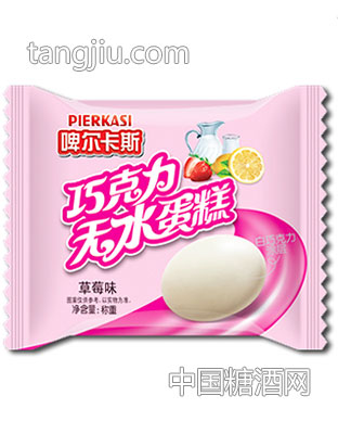 啤尔卡斯巧克力无水蛋糕草莓味