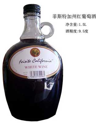 菲斯特加州红葡萄酒