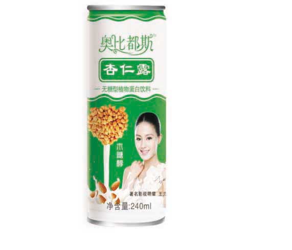 无糖杏仁露