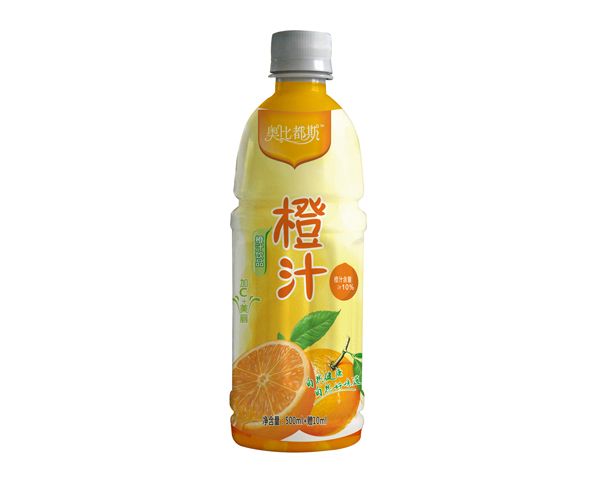 果汁饮料橙汁瓶装