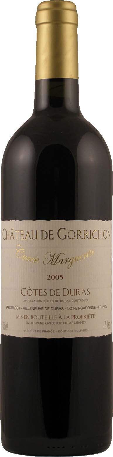 法国Duras坡地歌瑞庄chateau Gorrichon2005