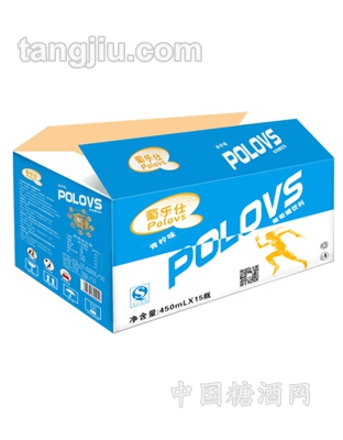 葡乐仕葡萄糖青柠味味饮料箱装