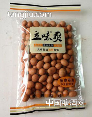 立味爽鱼皮花生190g