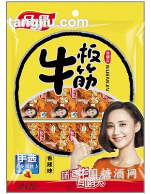 品品牛板筋香辣味85克（龙须丝）
