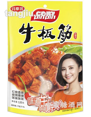 品品牛板筋四种口味120克