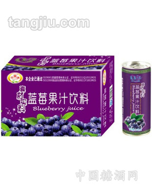 华雄蓝莓果汁饮料