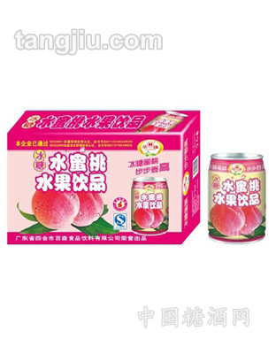 华雄冰糖水蜜桃（含果粒）250g