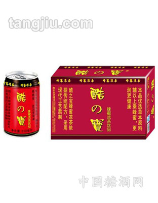 酷之宝蜂蜜凉茶-310ml