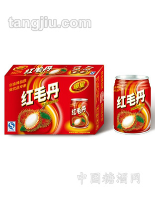 椰星红毛丹饮料