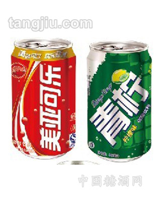 美亚可乐、青柠檬