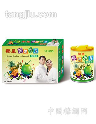 椰星椰果沙龙菠萝派250g