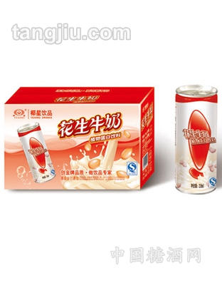 椰星花生牛奶简装