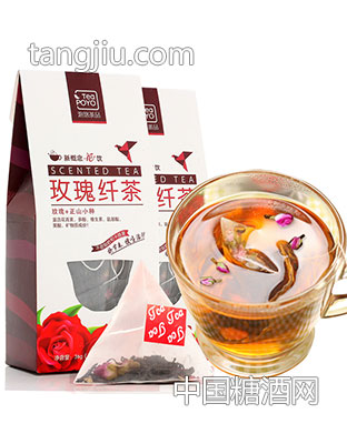 泡悠茶品玫瑰纤茶-三好茶博汇