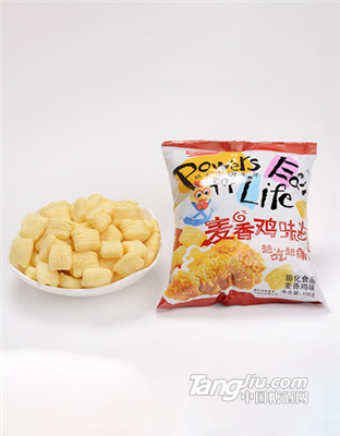 盼盼麦香鸡味块