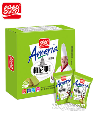 盼盼抹茶味梅尼耶干蛋糕