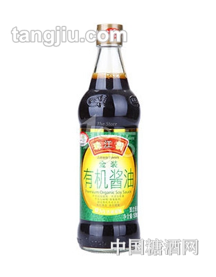 珠江桥金装有机酱油-500ml