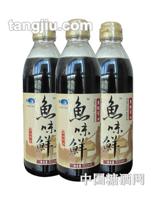 鱼味鲜鱼酿酱油500ml