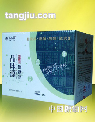 品味源苹果醋268ml瓶装