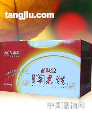 品味源窖藏苹果醋365ml盒装