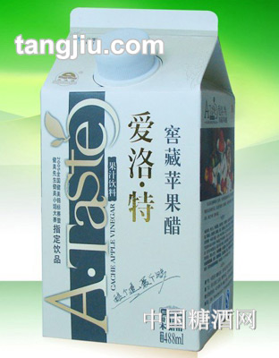 爱洛特窖藏苹果醋饮料488ml
