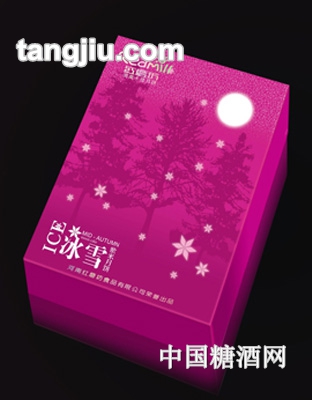 红磨坊月饼紫米冰雪礼盒80g