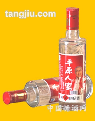 平原人家酒红日子