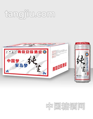 安岛纯生态啤酒8度