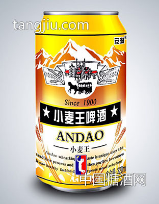 安岛小麦王啤酒320ML