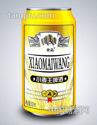 安岛小麦王啤酒500ml