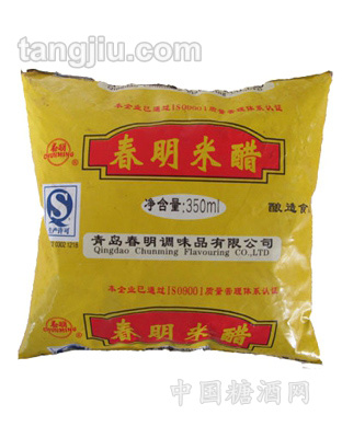 350ml袋装春明米醋