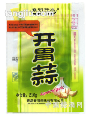 216g袋装开胃蒜