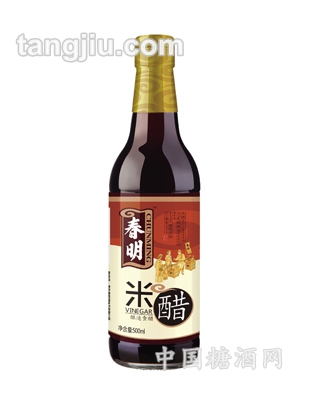 500ml瓶装春明米醋