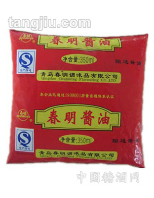 350ml袋装春明酱油醋